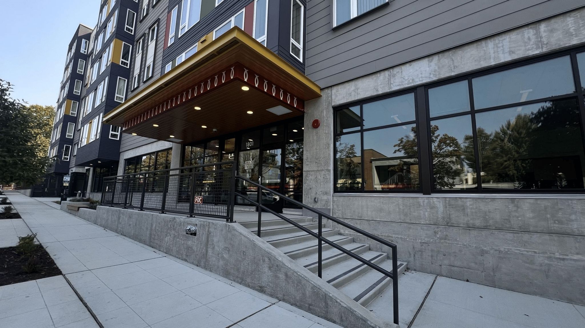 Bryant Manor Phase 1 post-tensioned deck concrete construction